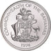 Coin, Bahamas, Elizabeth II, 25 Cents, 1974, Franklin Mint, Proof, MS(65-70)