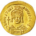 Justinian I 527-565, Solidus, Constantinople, AU(55-58), Gold, Sear #140, 4.46