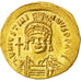 Justinian I 527-565, Solidus, Constantinople, AU(55-58), Gold, Sear #140, 4.46