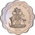 Moeda, Baamas, Elizabeth II, 10 Cents, 1974, Franklin Mint, Proof, MS(65-70)