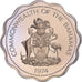 Monnaie, Bahamas, Elizabeth II, 10 Cents, 1974, Franklin Mint, Proof, FDC