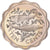 Moeda, Baamas, Elizabeth II, 10 Cents, 1974, Franklin Mint, Proof, MS(65-70)