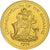 Monnaie, Bahamas, Elizabeth II, Cent, 1974, Franklin Mint, Proof, FDC, Laiton
