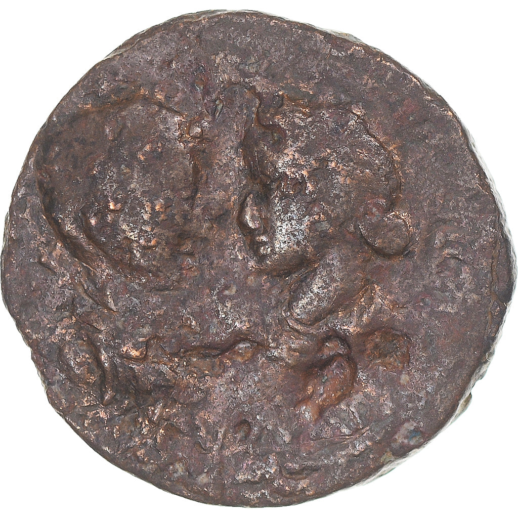Coin, Mesopotamia, Severus Alexander with Julia Mamaea, Æ, 222-235, Edessa