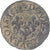 Moneta, Francia, Louis XIII, Double Tournois, 1619, Poitiers, MB+, Rame