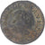 Moneda, Francia, Louis XIII, Double Tournois, 1617, Paris, MBC, Cobre, KM:43.1