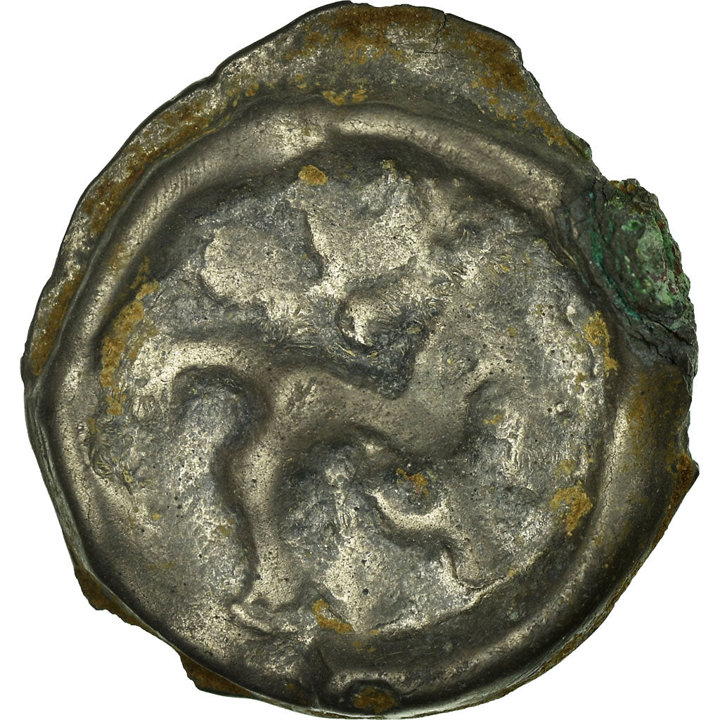 Coin, Nervii, Potin, EF(40-45), Potin, Delestrée:629