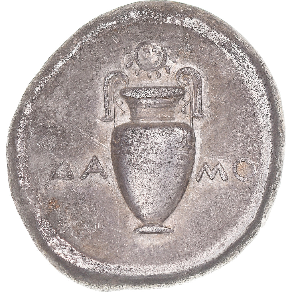 Monnaie, Béotie, Statère, ca. 395-338 BC, Thebes, TTB+, Argent, BMC:130