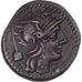 Moneta, Quinctia, Denarius, 126 BC, Rome, EF(40-45), Srebro, Sear:143