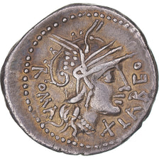 Fabia, Denarius, 124 BC, Rome, Silver, EF(40-45), Sear:148, Crawford:273/1