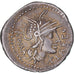 Fabia, Denarius, 124 BC, Rome, Silver, EF(40-45), Sear:148, Crawford:273/1