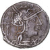Coin, Opimia, Denarius, 131 BC, Rome, EF(40-45), Silver, Sear:130