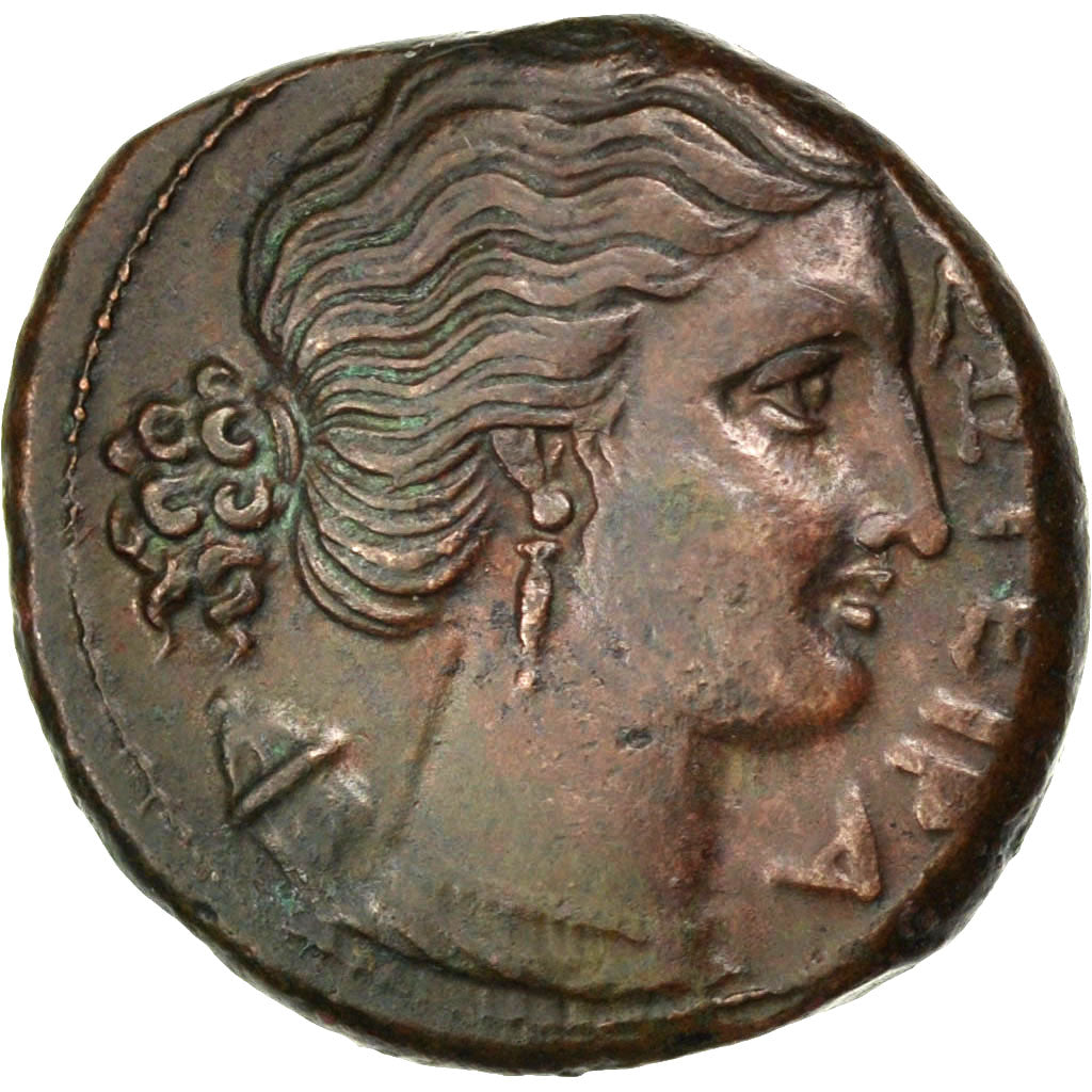 Sicily, Syracuse (317-289 BC), Bronze, Syracuse, AU(50-53), Bronze, 6.96