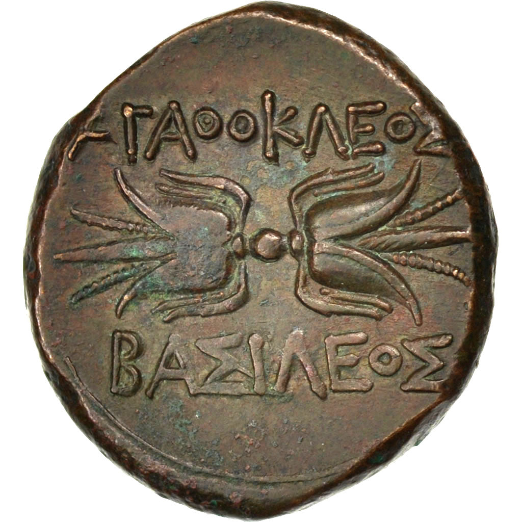 Sicily, Syracuse (317-289 BC), Bronze, Syracuse, AU(50-53), Bronze, 6.96