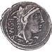 Munten, Thoria, Denarius, 105 BC, Rome, FR+, Zilver, Sear:192, Crawford:316/1