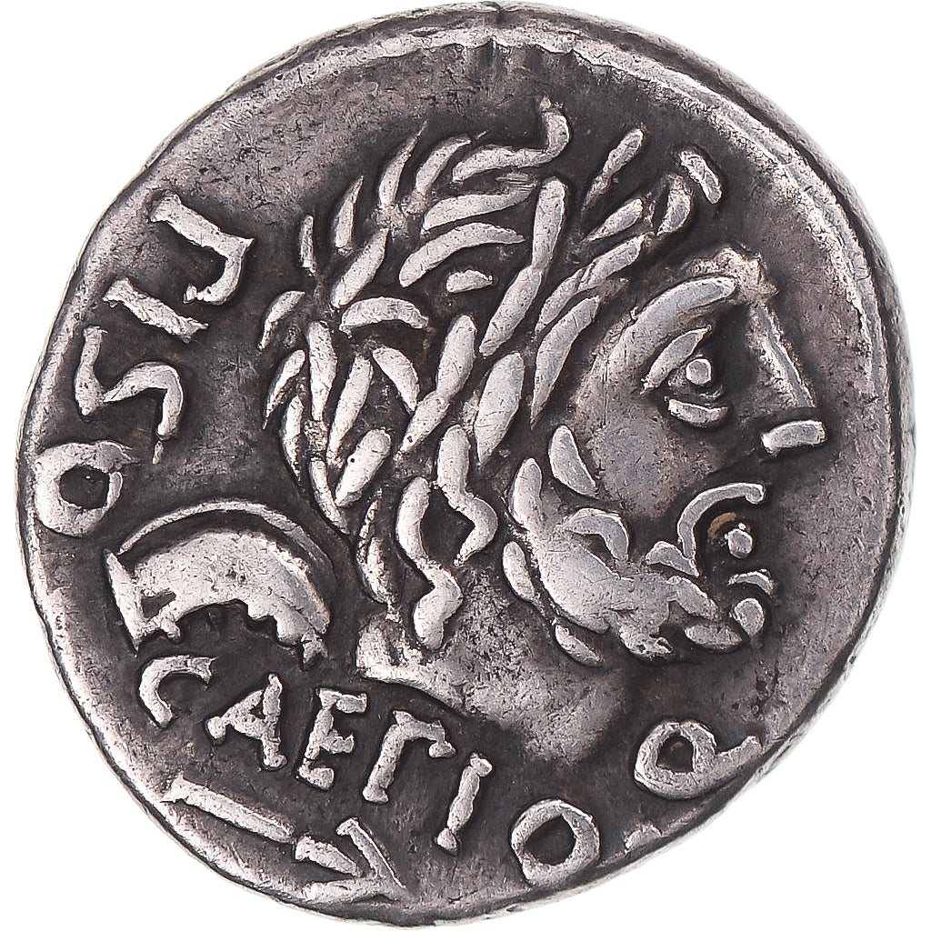 Coin, Calpurnia, Denarius, 100 BC, Rome, AU(50-53), Silver, Sear:210