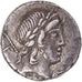 Moneda, Crepusia, Denarius, 82 BC, Rome, MBC, Plata, Sear:283, Crawford:361/1