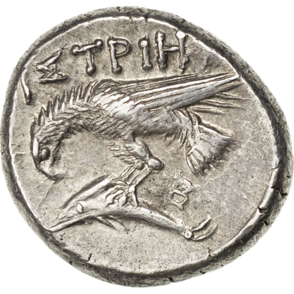 Thrace, Istros, Drachm, Istros, AU(55-58), Silver, 5.71