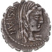 Moneda, Postumia, Denarius Serratus, 81 BC, Rome, MBC, Plata, Sear:297