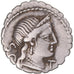 Munten, Naevia, Denarius Serratus, 79 BC, Rome, FR+, Zilver, Sear:309