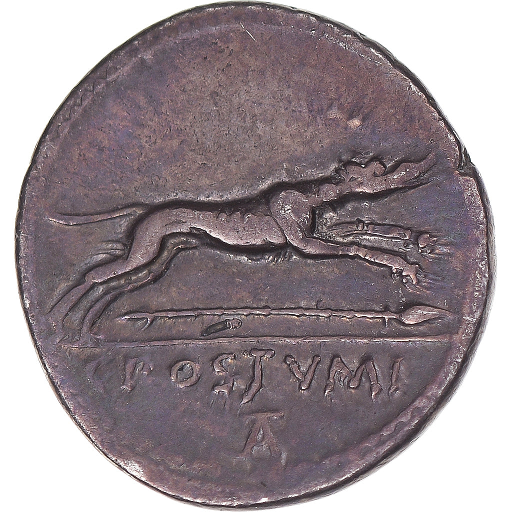 Coin, Postumia, Denarius, 74 BC, Rome, EF(40-45), Silver, Sear:330