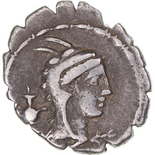 Coin, Papia, Denarius Serratus, 79 BC, Rome, VF(30-35), Silver, Sear:311