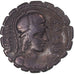 Munten, Aquillia, Denarius Serratus, 71 BC, Rome, FR+, Zilver, Sear:336