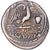 Moneda, Cassia, Denarius, 55 BC, Rome, Countermark, MBC, Plata, Sear:391