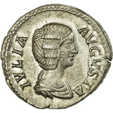 Coin, Julia Domna, Denarius, 198, Roma, AU(50-53), Silver, RIC:564