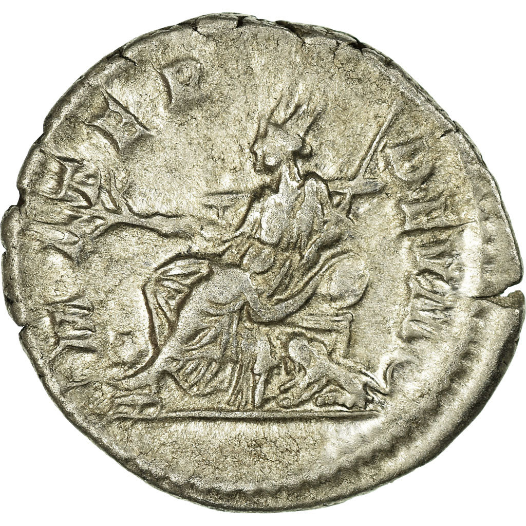 Coin, Julia Domna, Denarius, 198, Roma, AU(50-53), Silver, RIC:564