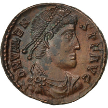 Valens, Follis, Siscia, MS(63), Bronze, 2.71