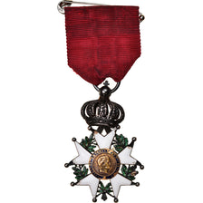 França, Légion d'Honneur - Second Empire, Medal, Qualidade Boa, Prata, 42