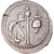 Coin, Julius Caesar, Denarius, 49 BC, Military mint, EF(40-45), Silver