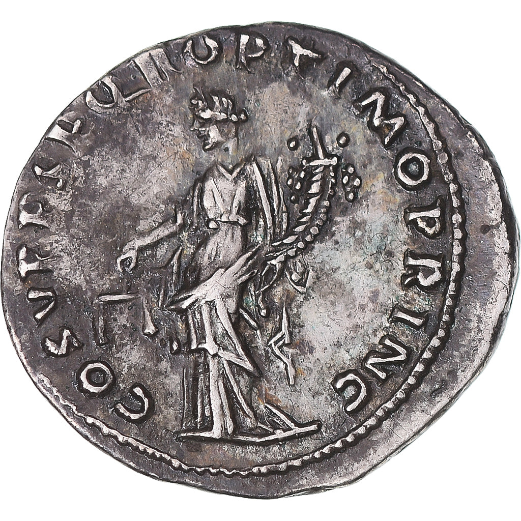 Munten, Trajan, Denarius, 108, Rome, ZF+, Zilver, RIC:118