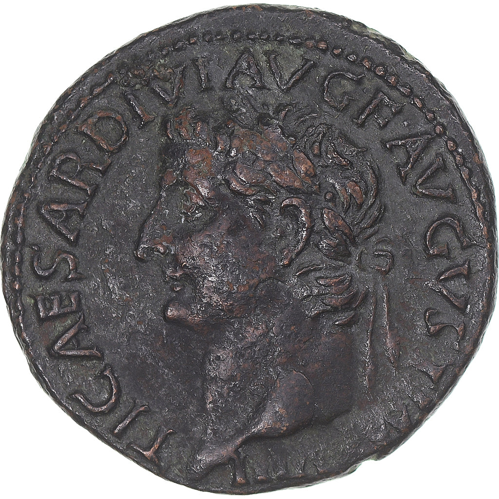 Coin, Tiberius, As, 35-36, Rome, EF(40-45), Bronze, RIC:59
