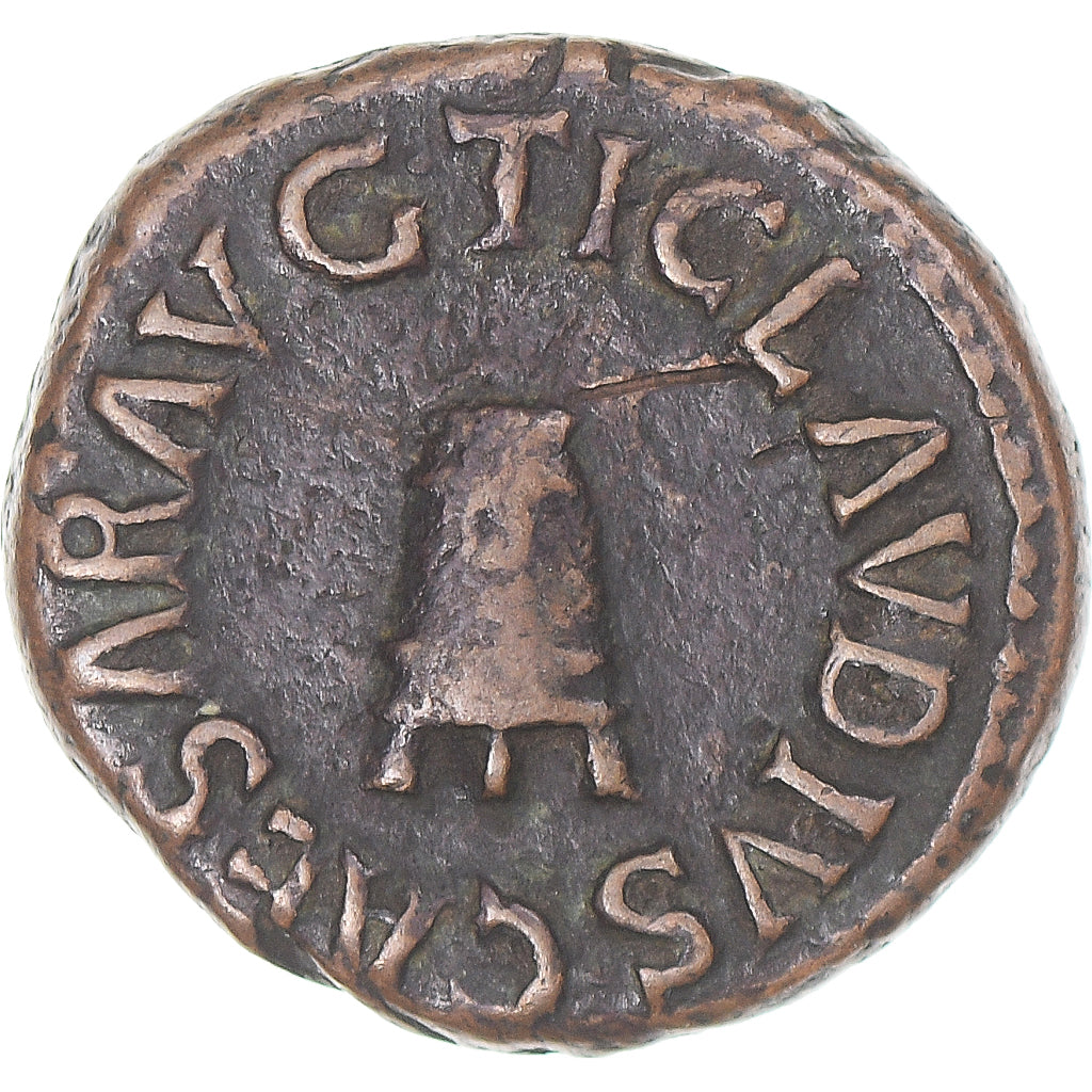 Coin, Claudius, Quadrans, 42, Rome, VF(30-35), Bronze, RIC:90