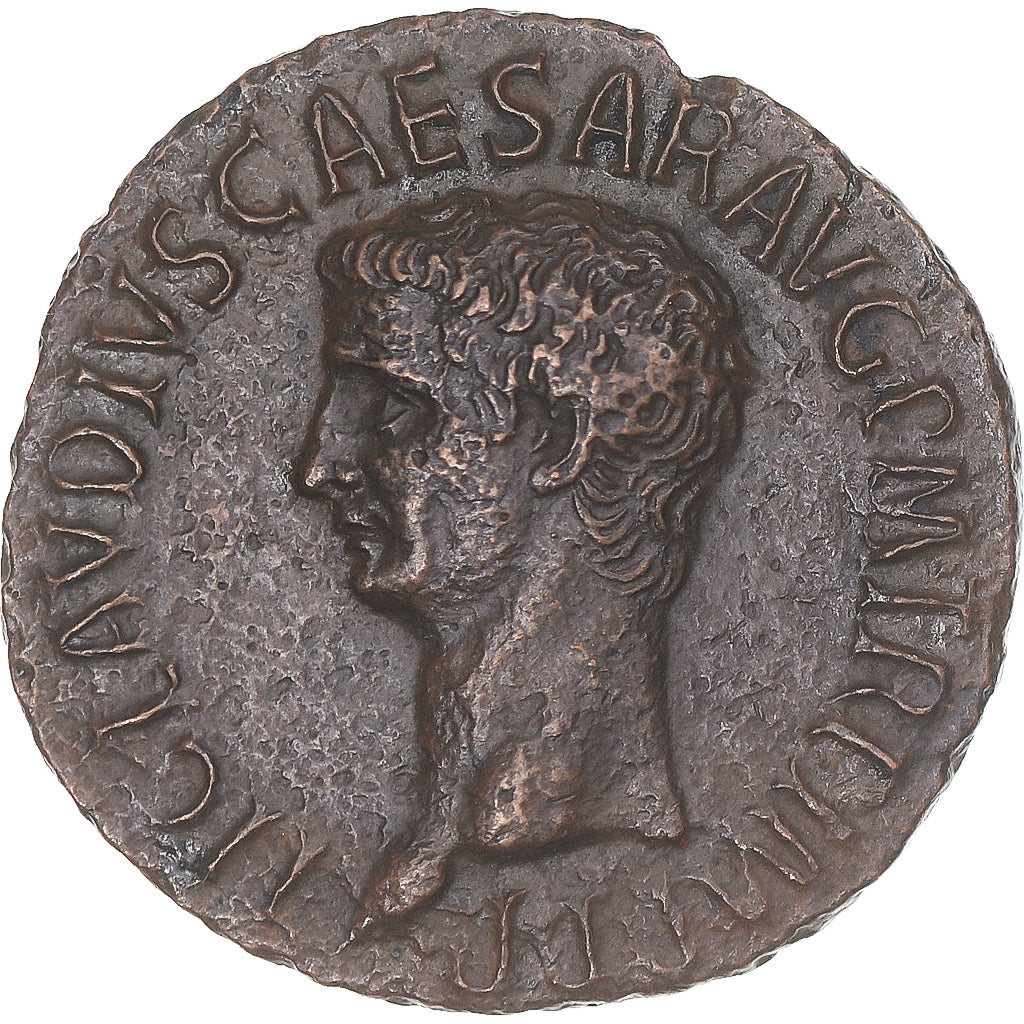 Coin, Claudius, As, 50-54, Rome, VF(30-35), Bronze, RIC:116