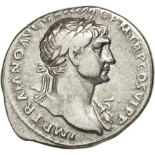 Moneta, Trajan, Denarius, Roma, BB, Argento, RIC:287