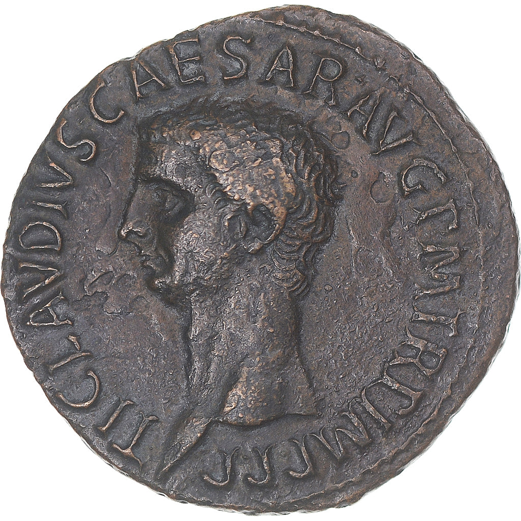 Coin, Claudius, Dupondius, 50-54, Rome, EF(40-45), Bronze, RIC:113
