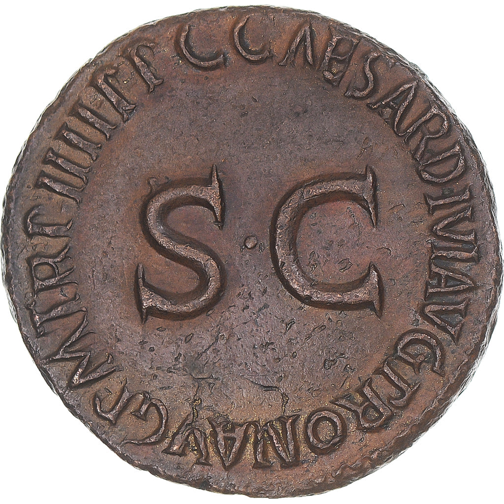 Coin, Germanicus, As, 40-41, Rome, AU(50-53), Bronze, RIC:50
