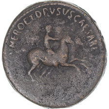 Moneta, Nero and Drusus Caesars, Dupondius, 40-41, Rome, MB+, Bronzo, RIC:49