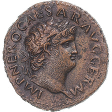 Coin, Nero, As, 66, Rome, EF(40-45), Bronze, RIC:351