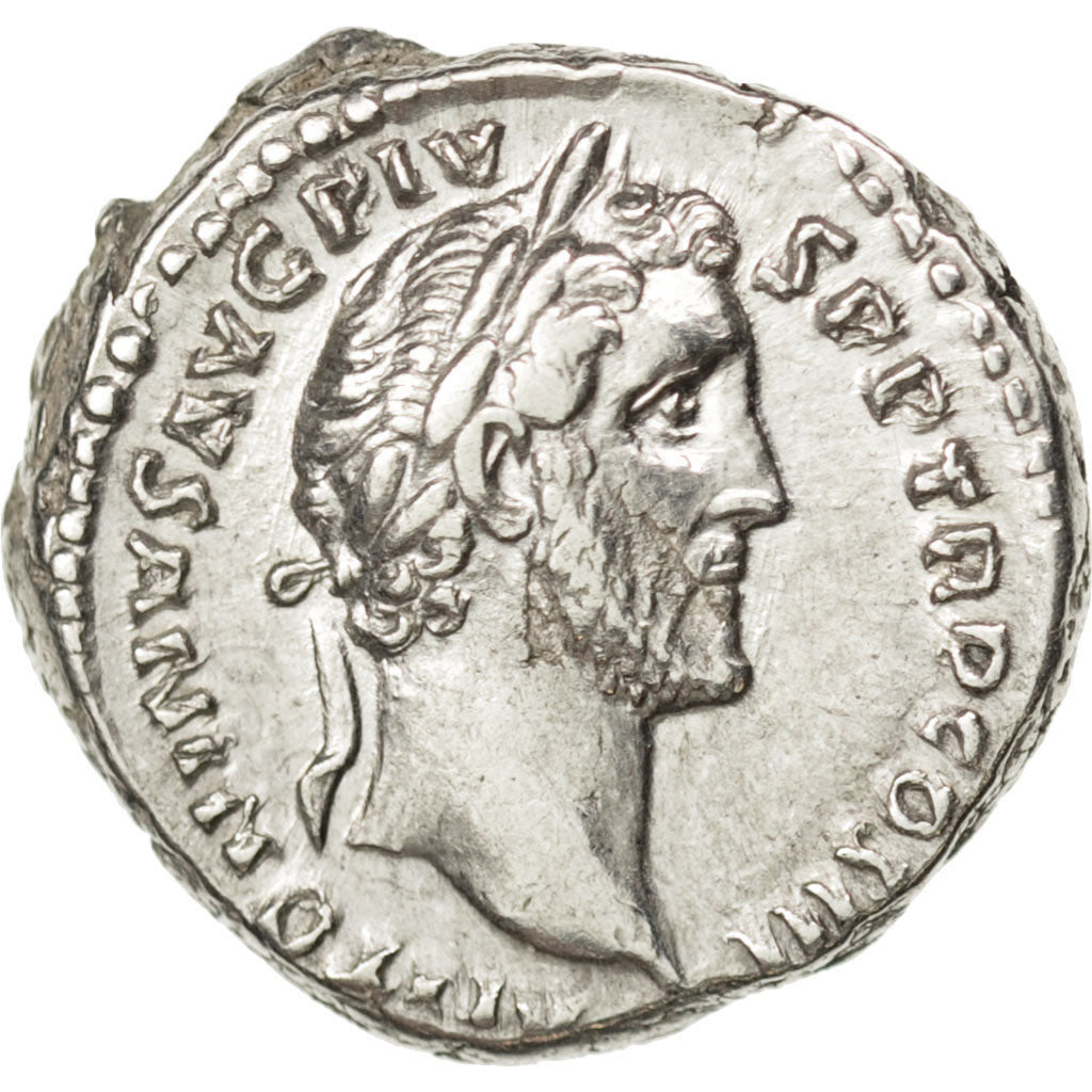 Antoninus Pius, Denarius, Roma, AU(50-53), Silver, RIC #61, 3.82