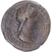 Moneda, Sabina, As, 130-133, Rome, BC+, Bronce, RIC:2528