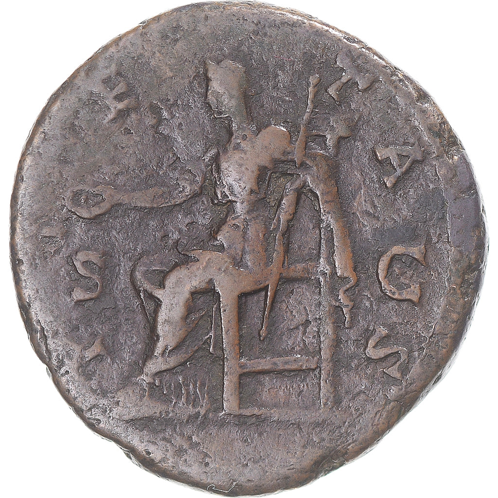 Coin, Sabina, As, 130-133, Rome, VF(30-35), Bronze, RIC:2528