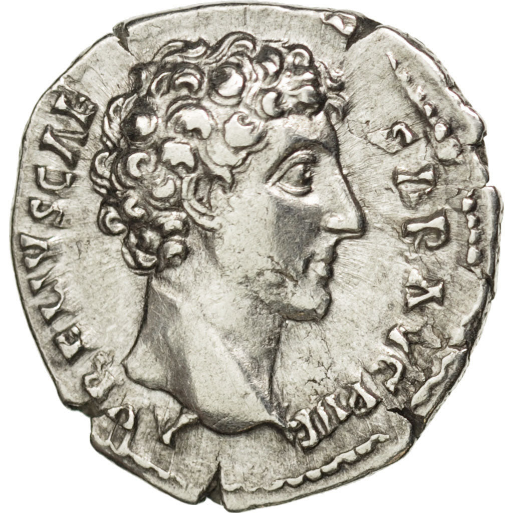 Marcus Aurelius, Denarius, Roma, AU(50-53), Silver, RIC #429a, 3.01