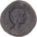 Moneta, Julia Maesa, Sesterzio, 218-220, Rome, MB+, Bronzo, RIC:414