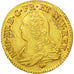 FRANCE, Louis d'or aux lunettes, Louis D'or, 1728, Paris, KM #489.1, AU(55-58),.