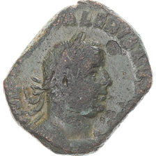 Coin, Valerian I, Sestertius, 254, Rome, VF(20-25), Bronze, RIC:155