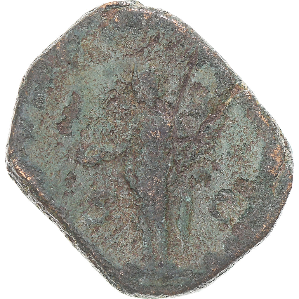 Coin, Valerian I, Sestertius, 254, Rome, VF(20-25), Bronze, RIC:155